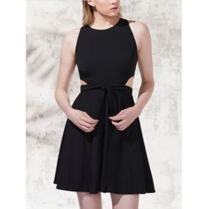 Hutch Black cutout cocktail dress